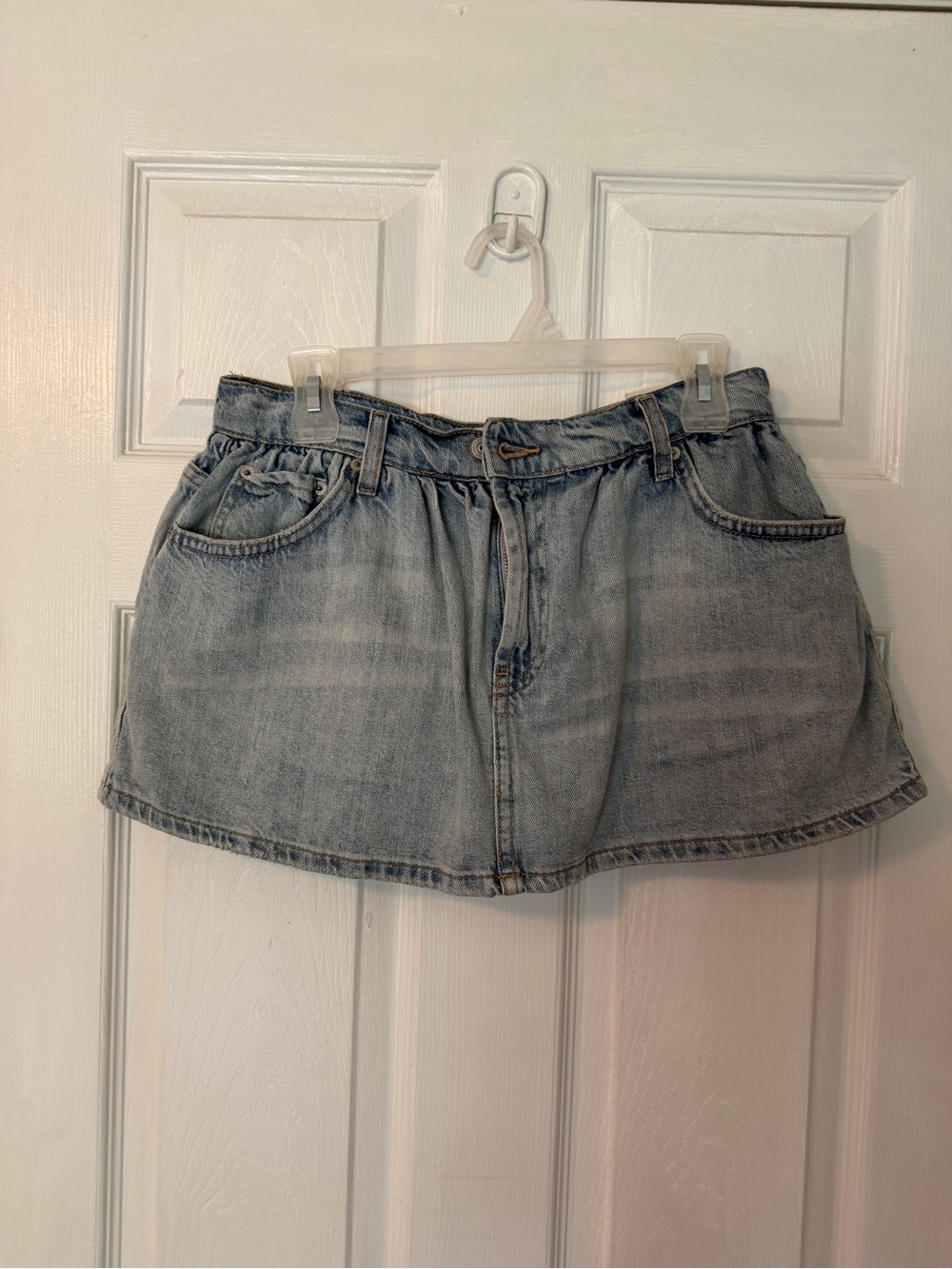 We the Free Denim Mini Skort